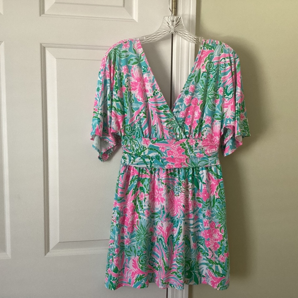 Lilly Pulitzer Parigi Romper-EUC